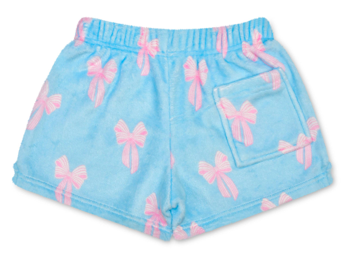 Spring Bows Plush Shorts