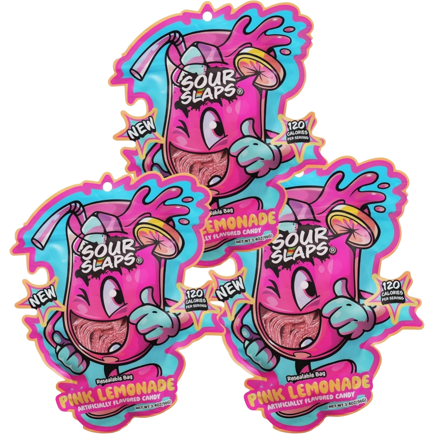 Sour Slaps Pink Lemonade