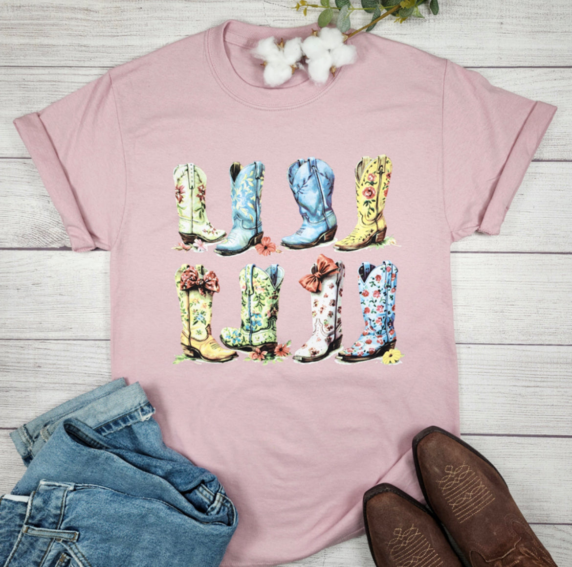 Spring Western Boot Krazy Deal Tee