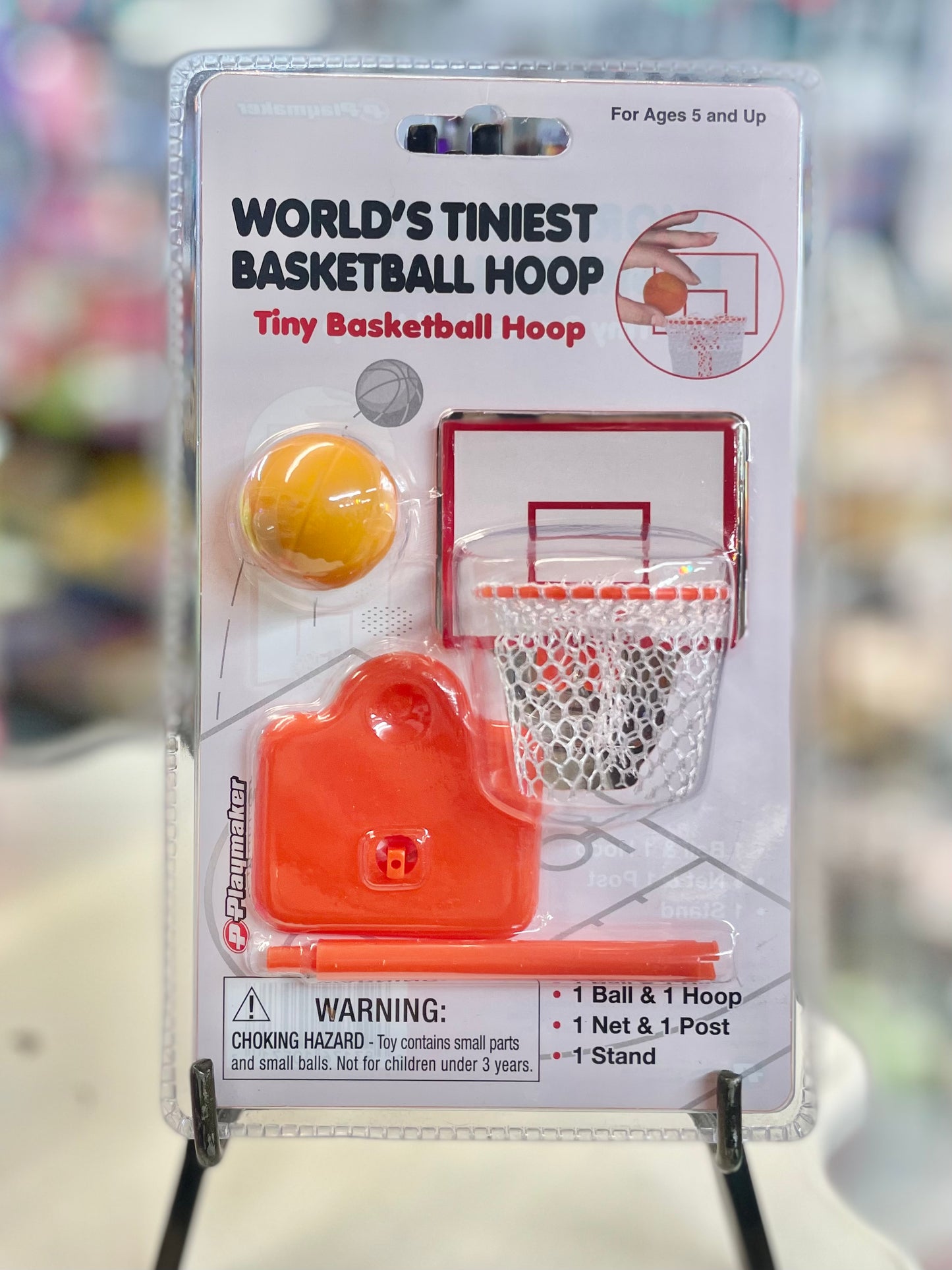 World’s Tiniest Basketball Hoop