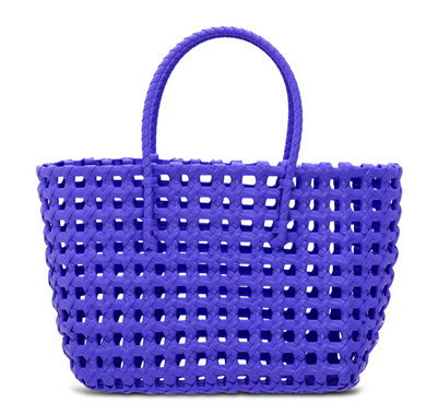 Small Purple Woven Bag