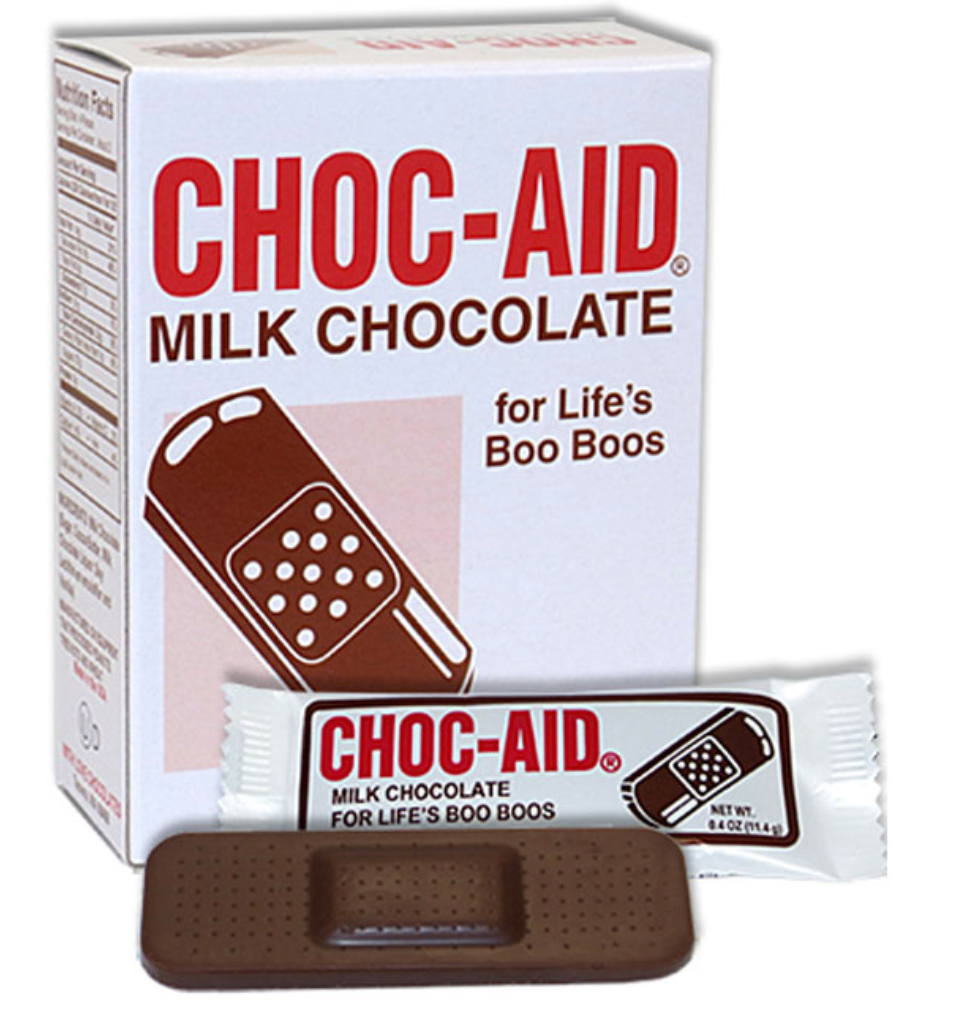 Choc-Aid Chocolate Band Aid