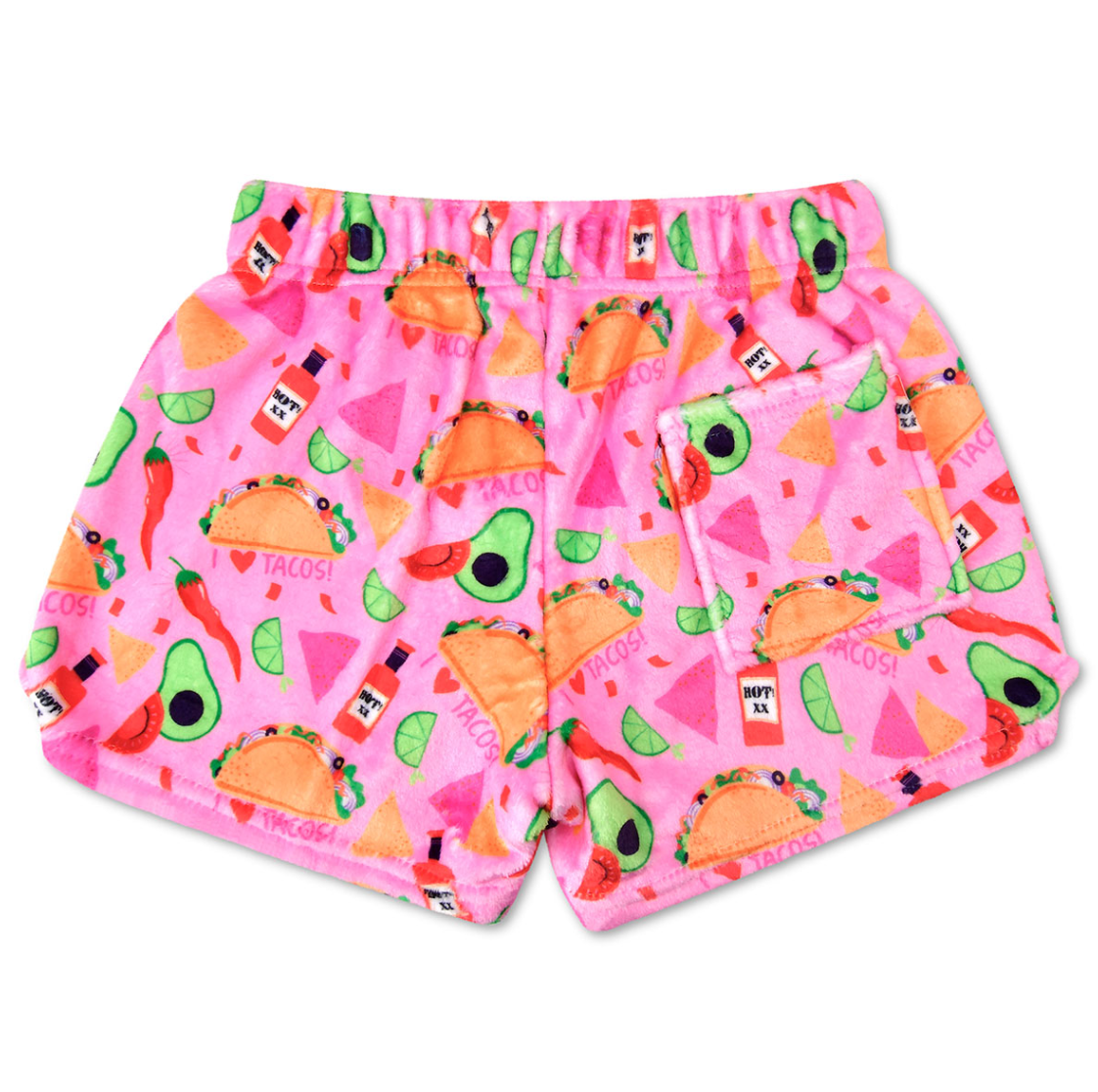 Taco Love Plush Shorts