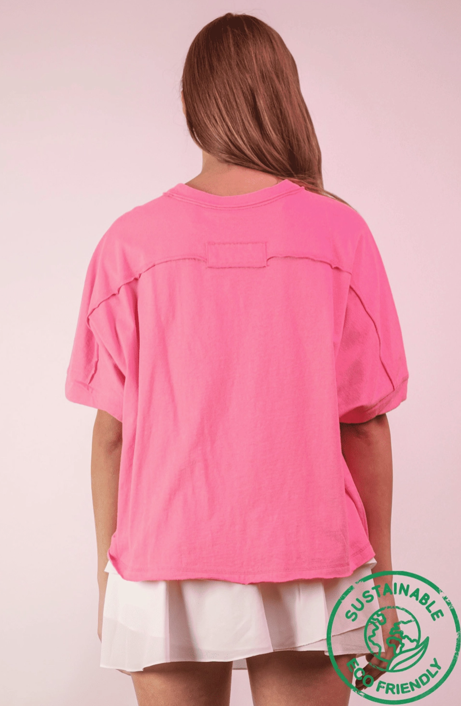 Oversized Crop Comfy Knit Top