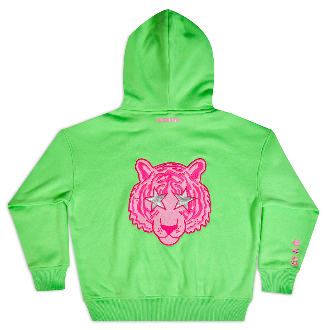 Apple Green Tiger Hoodie Sweatshirt