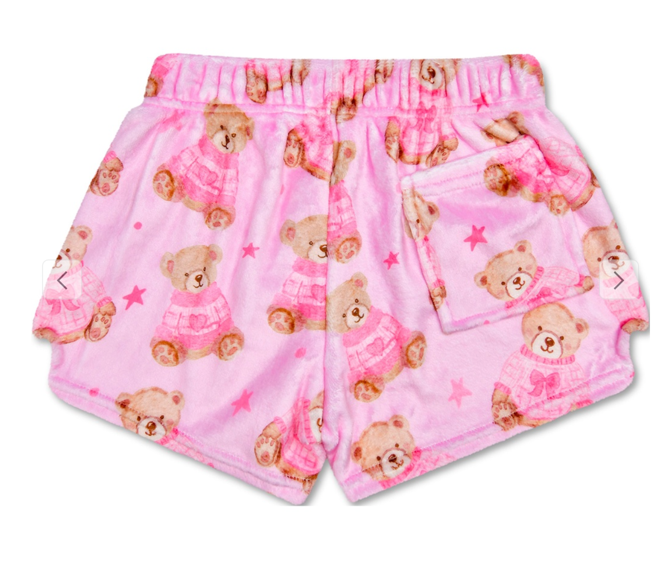 Beary Cute Plush Shorts