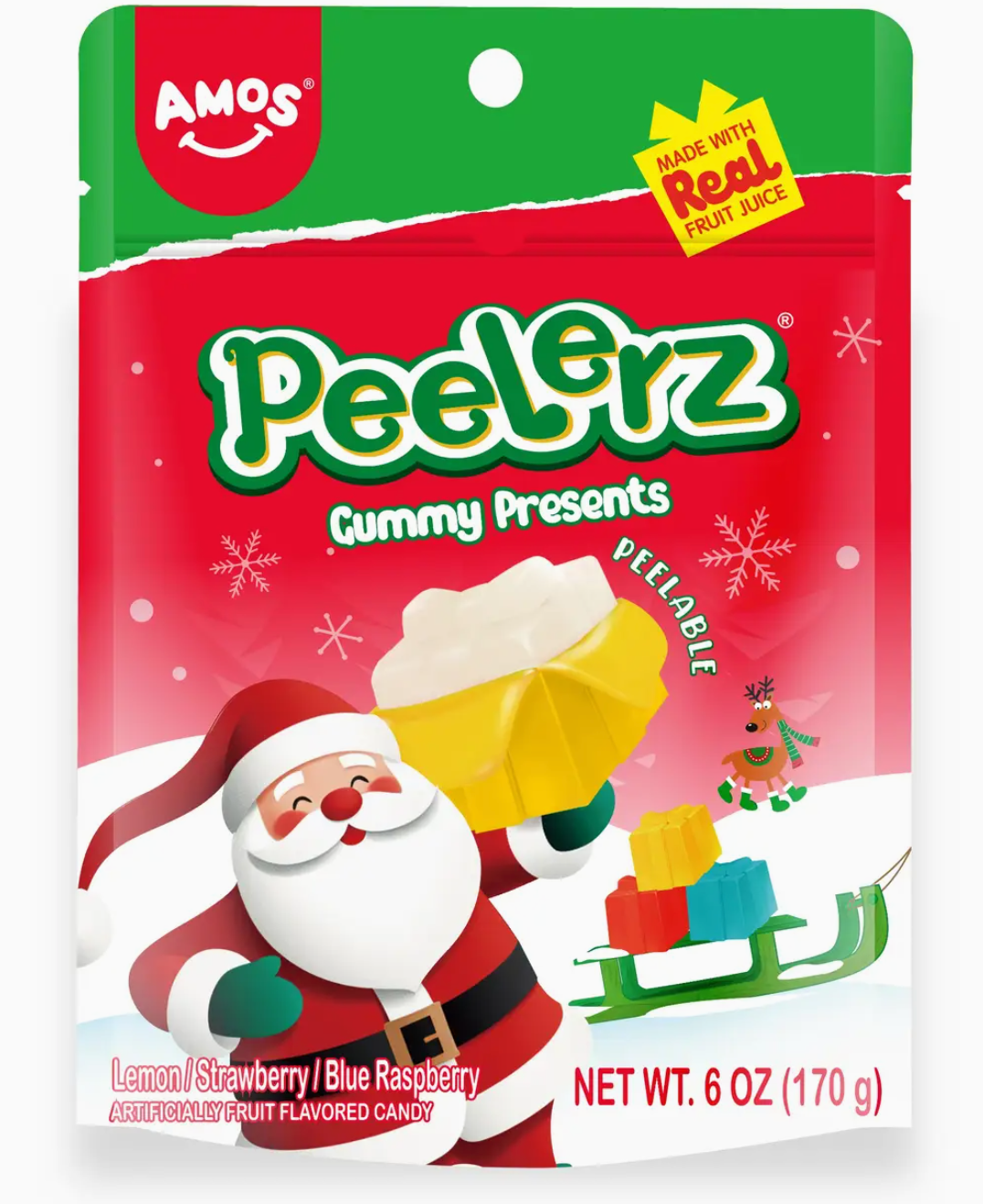 Presents Amos Peelerz Gummy Peg Bag