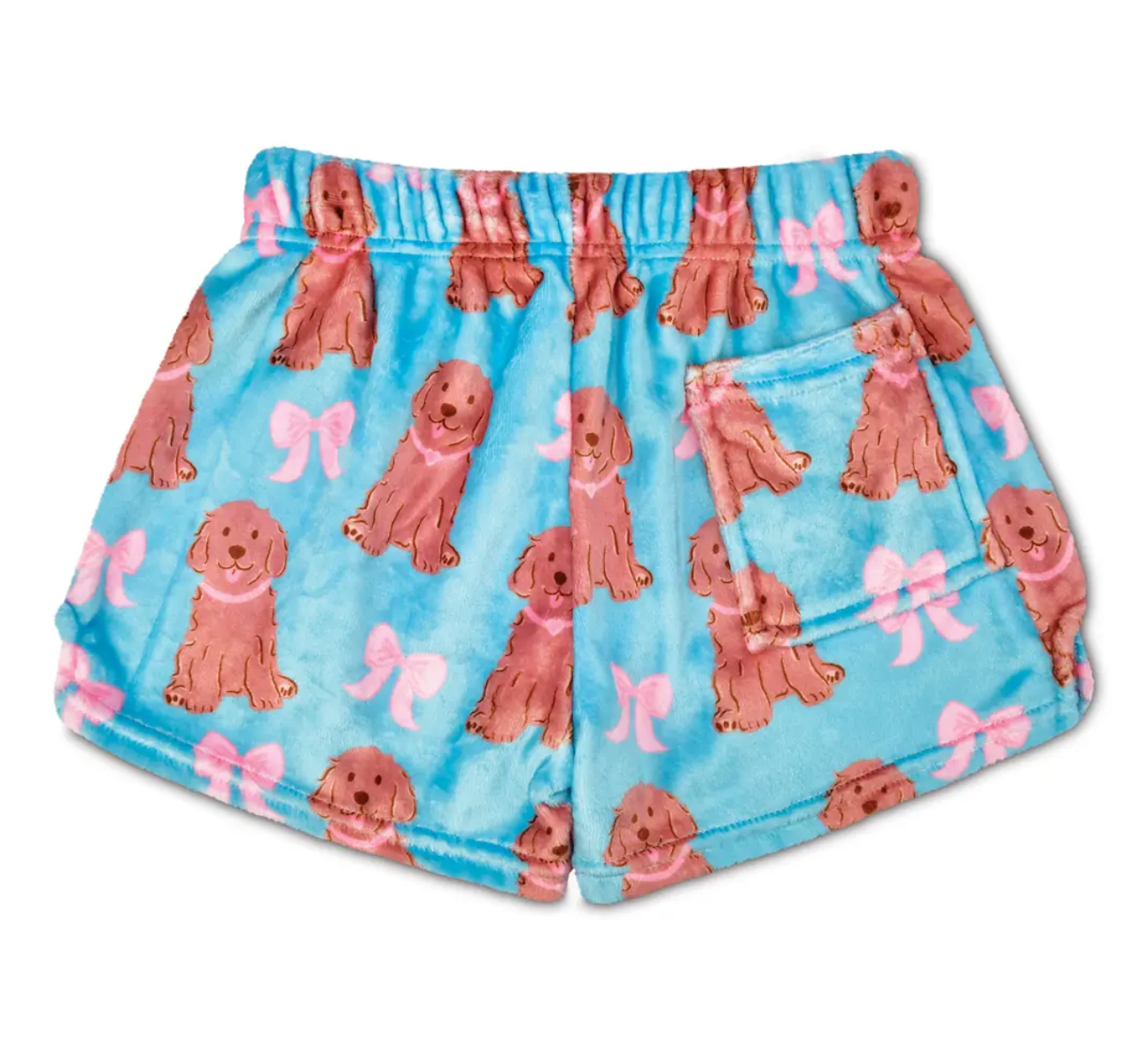 Pretty Pups Plush Shorts