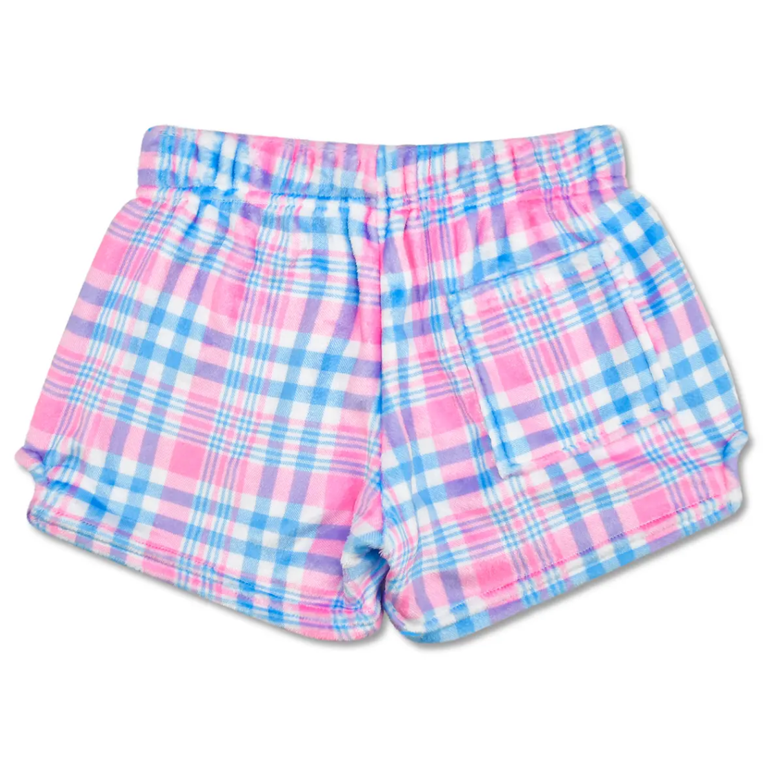 Theme Varsity Plush Shorts - Pink