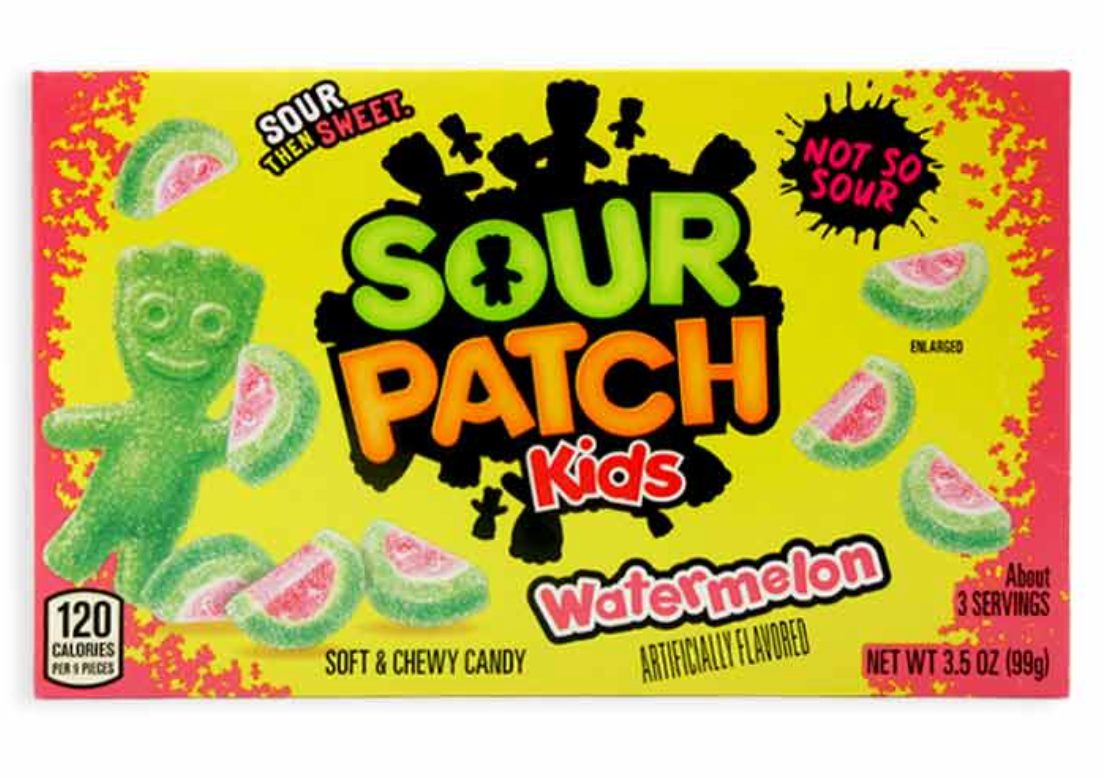 Sour Patch Watermelon Theater Box