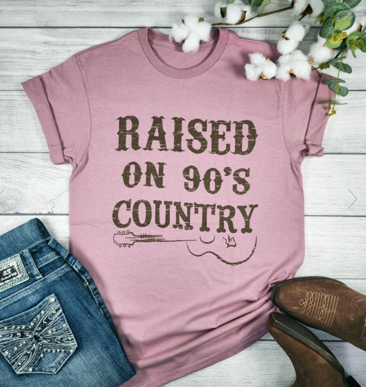 Raised On 90's Country Tee