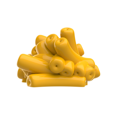 Mac & Cheese Squishy Toy