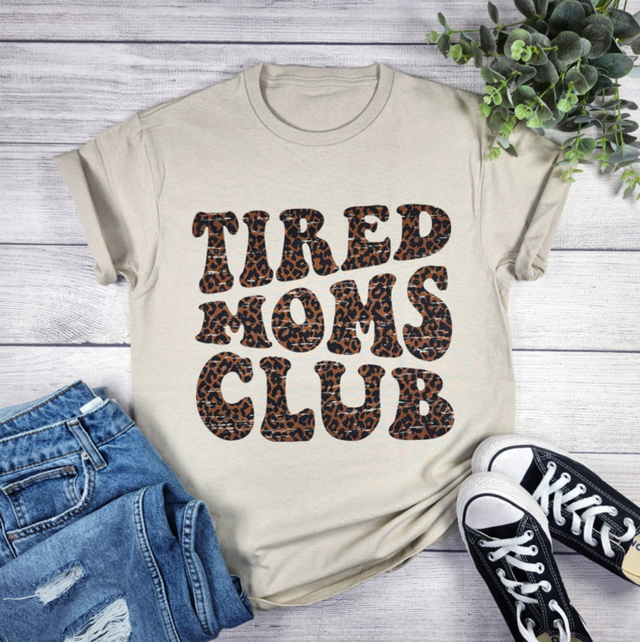 Tired Moms Club Tee