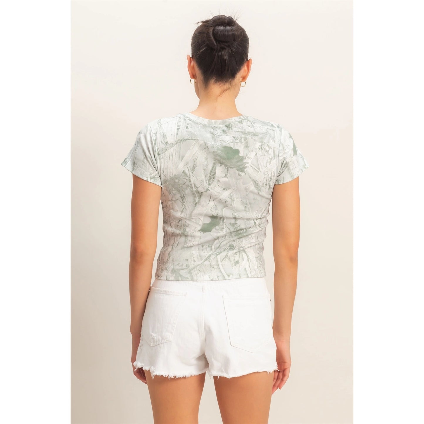 Fitted Crew Neck T-Shirt