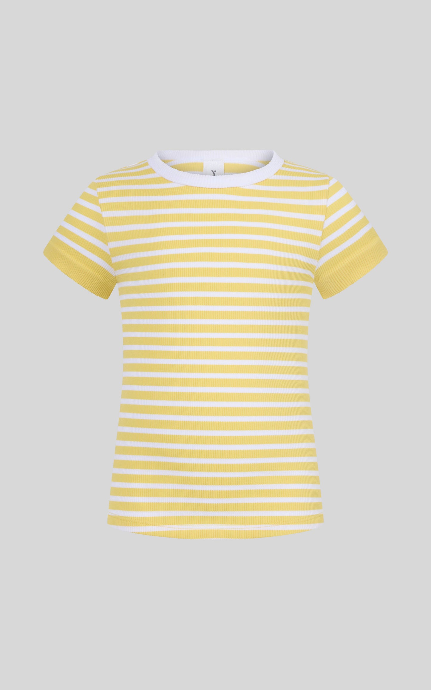Tween Girls Rib Seamless Stripe Short Sleeve Tee 2 Pack