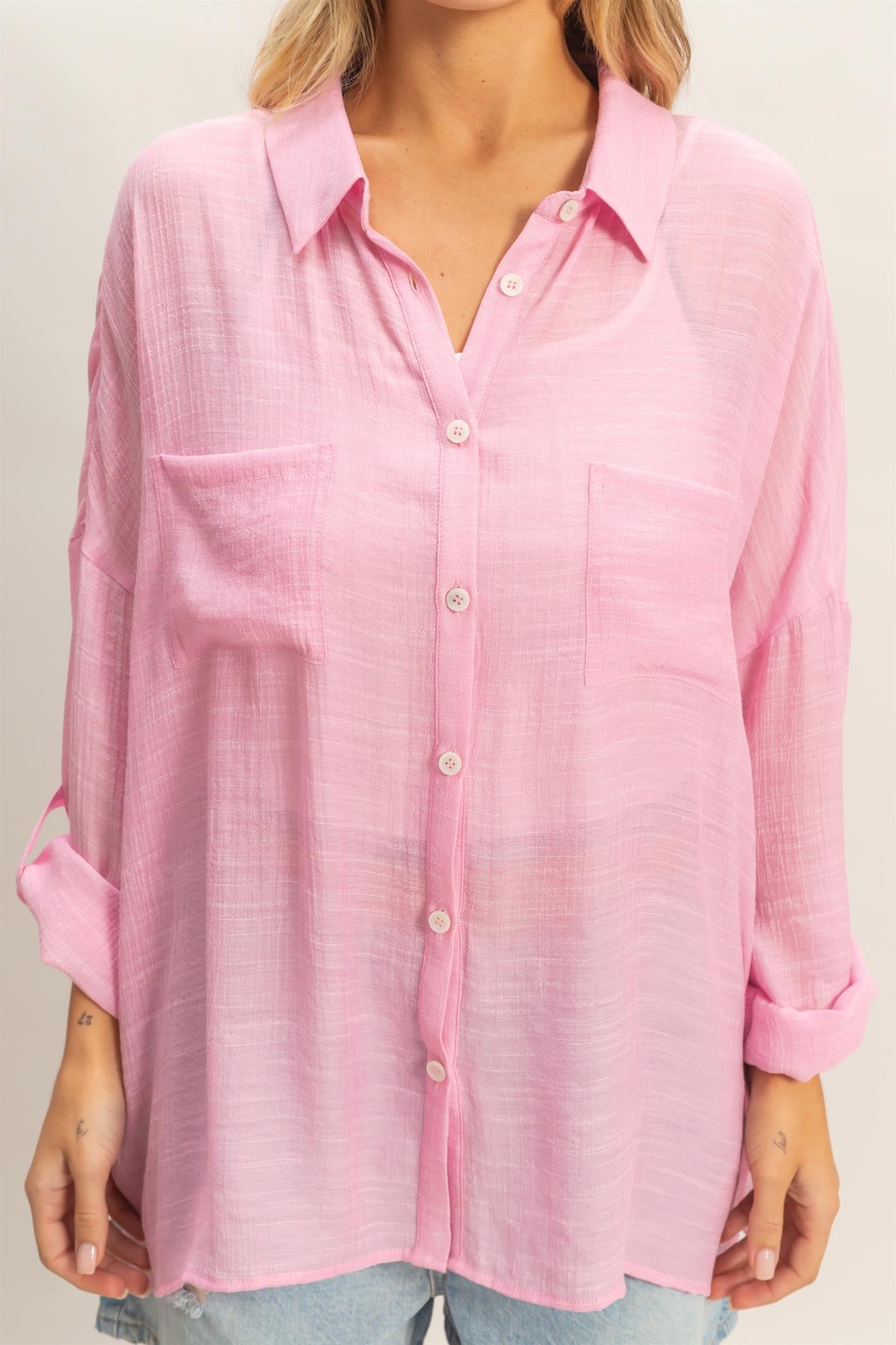 Button-Down Blouse