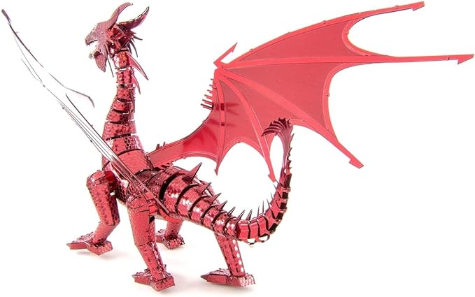 Red Dragon Premium Series Metal Earth Model Kit