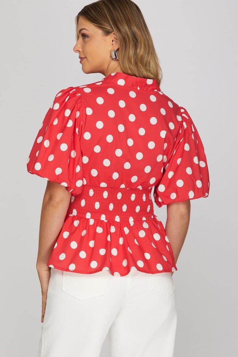 Polka Dot Top