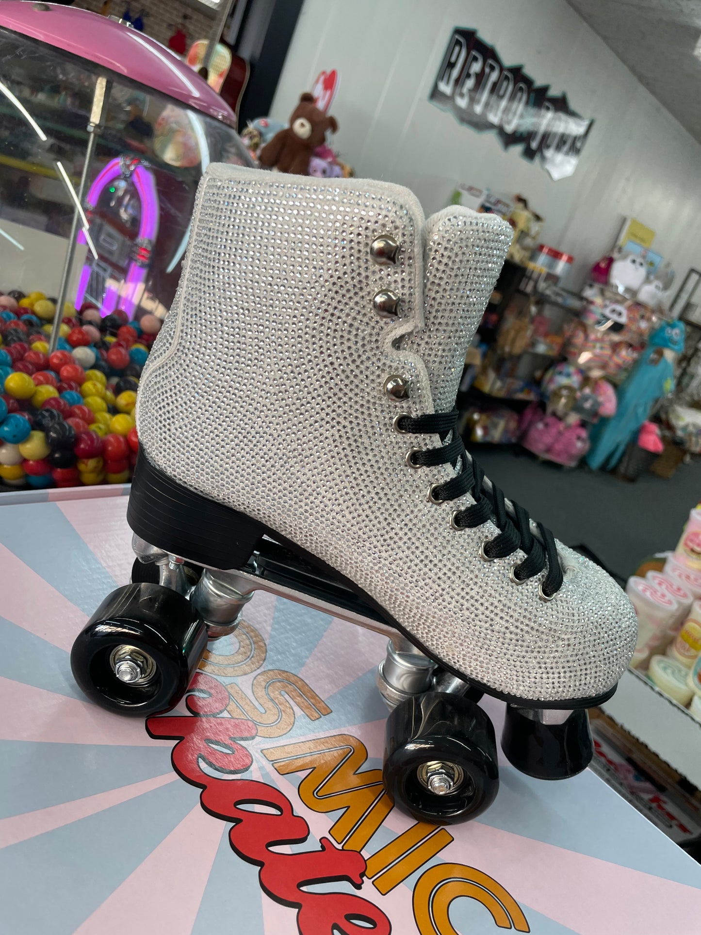 Rhinestone Roller Skatesn