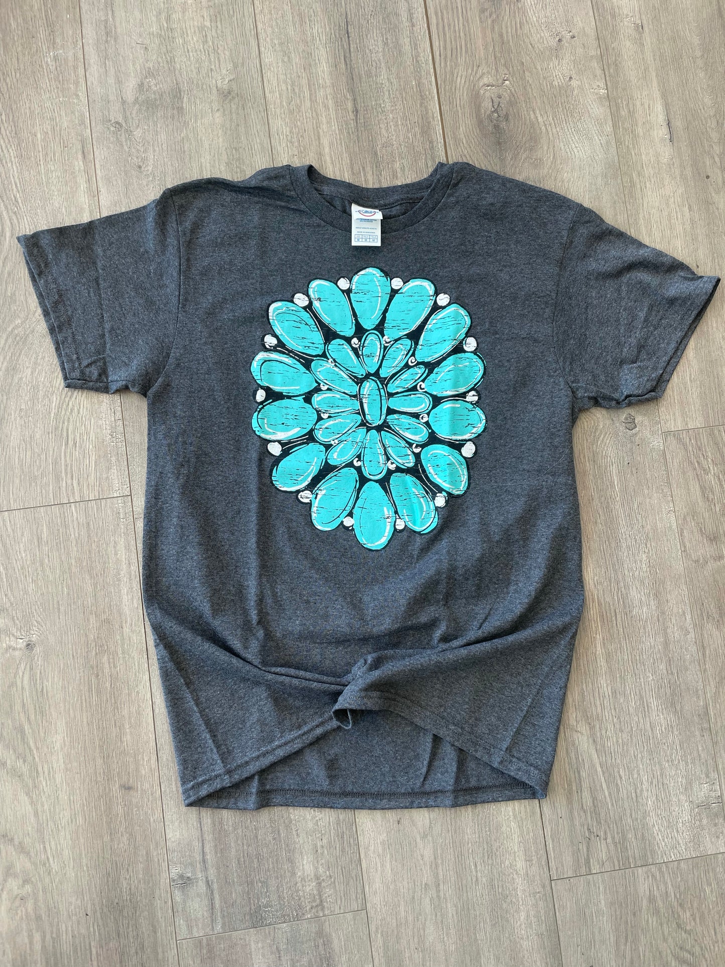 Turquoise Stone Concho Tee