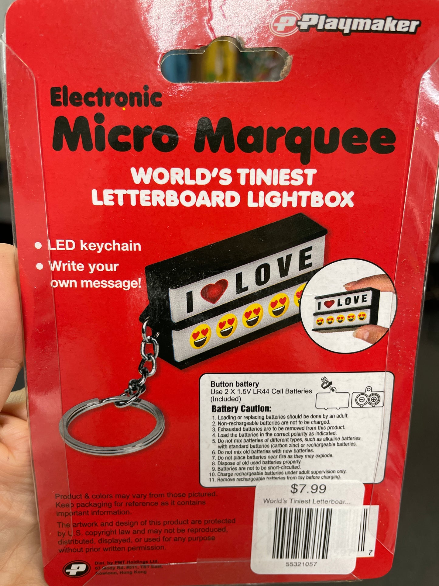 World’s Tiniest Letterboard Lightbox