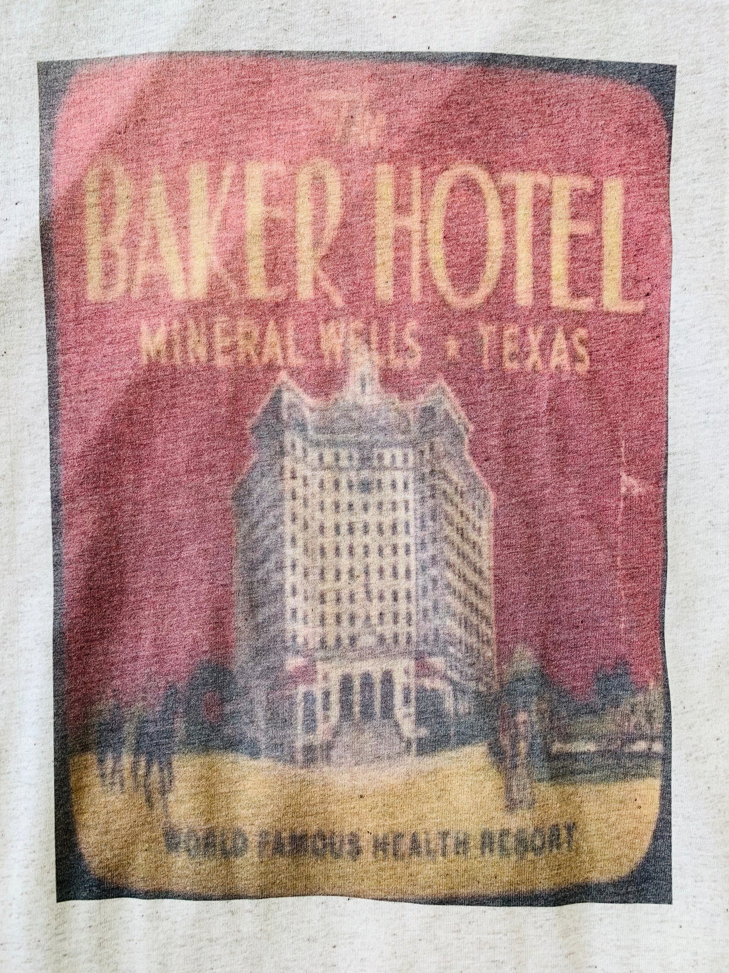 Vintage Baker Hotel Tee