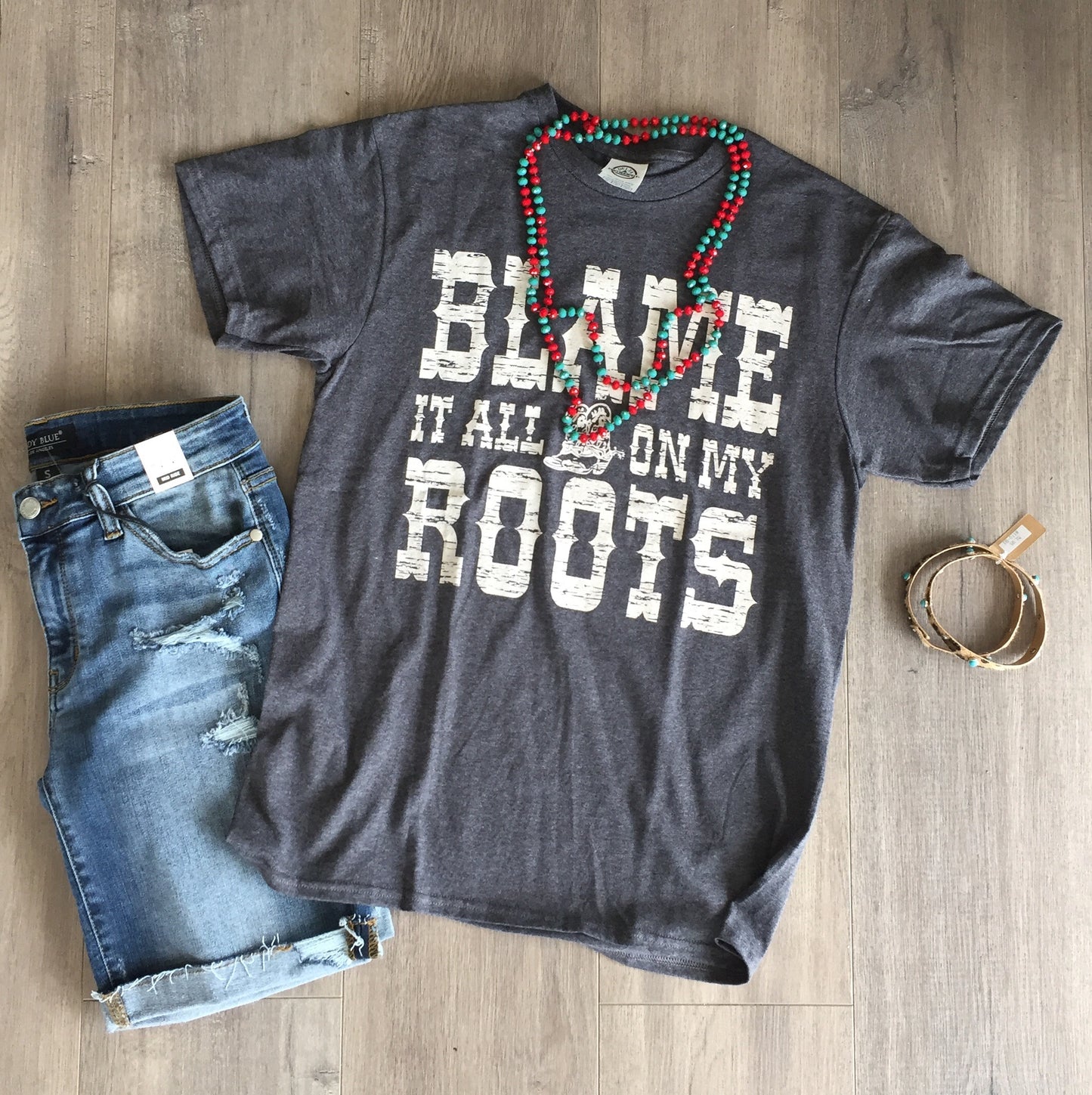 Blame My Roots Tee