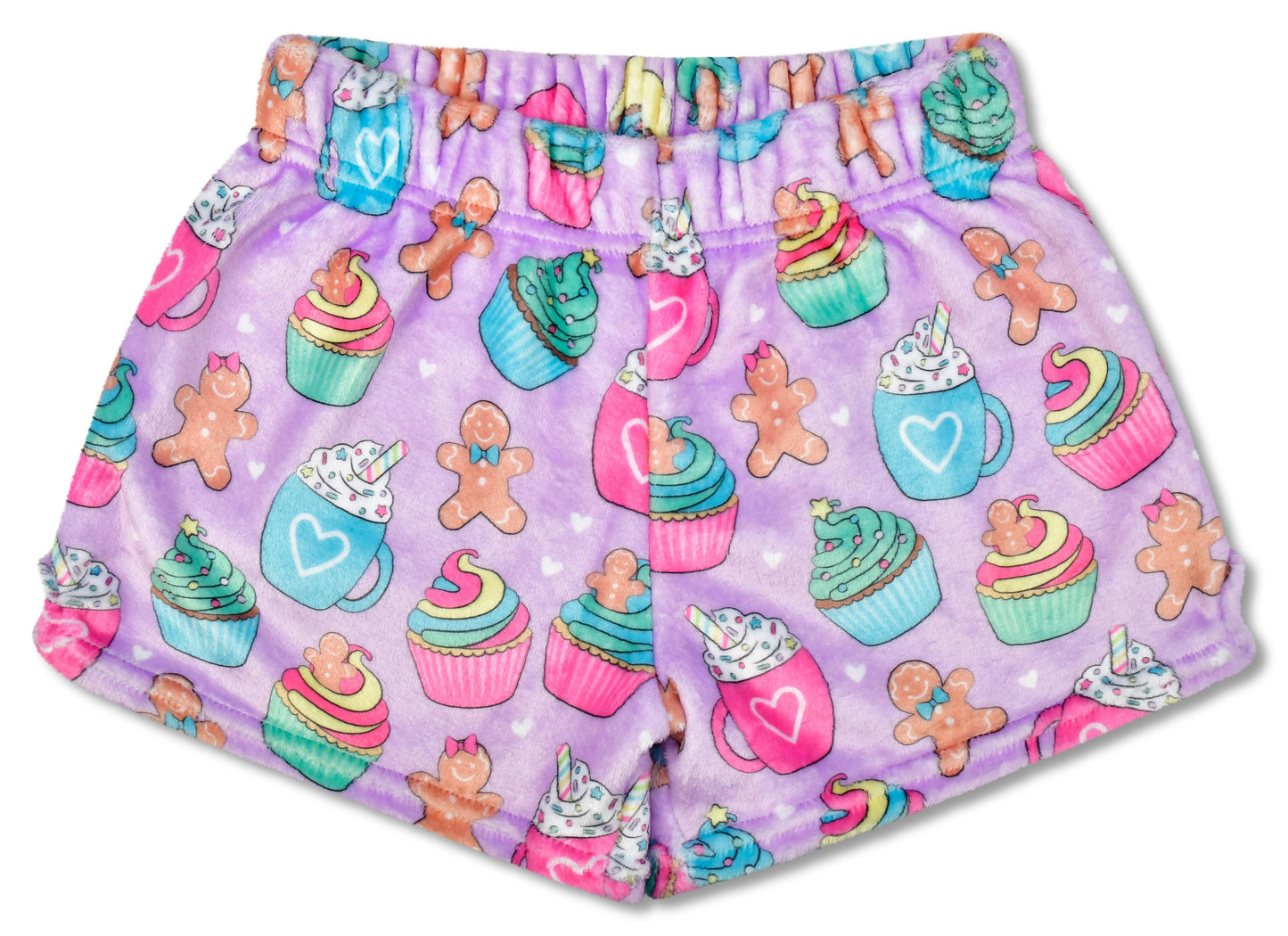 Gingerbread Cafe Plush Shorts