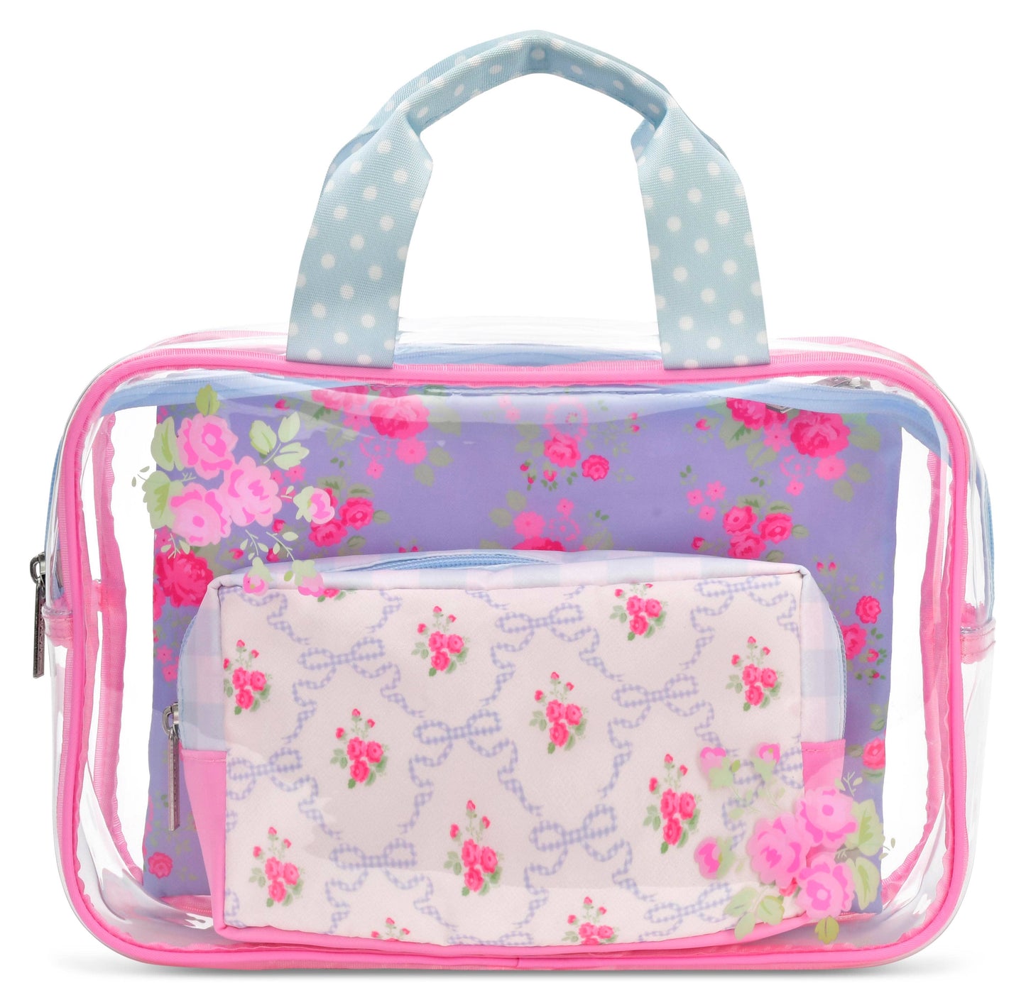 Ditsy Floral Cosmetic Bag Trio