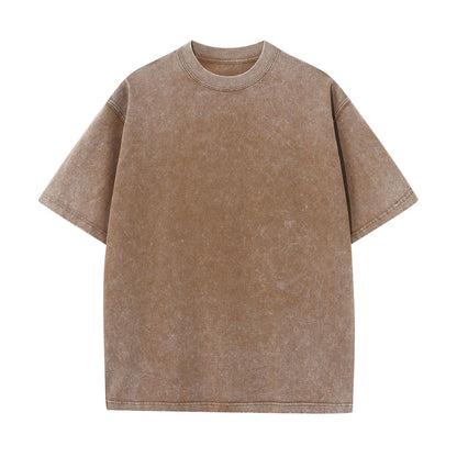 Vintage Washed Cotton Oversized T-Shirt