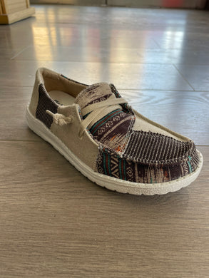 Aztec Patch Boat Shoe