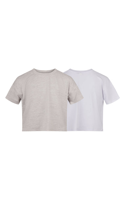 Youth Super Soft Deluxe Boxy Short Sleeve T-Shirts 2 Pack