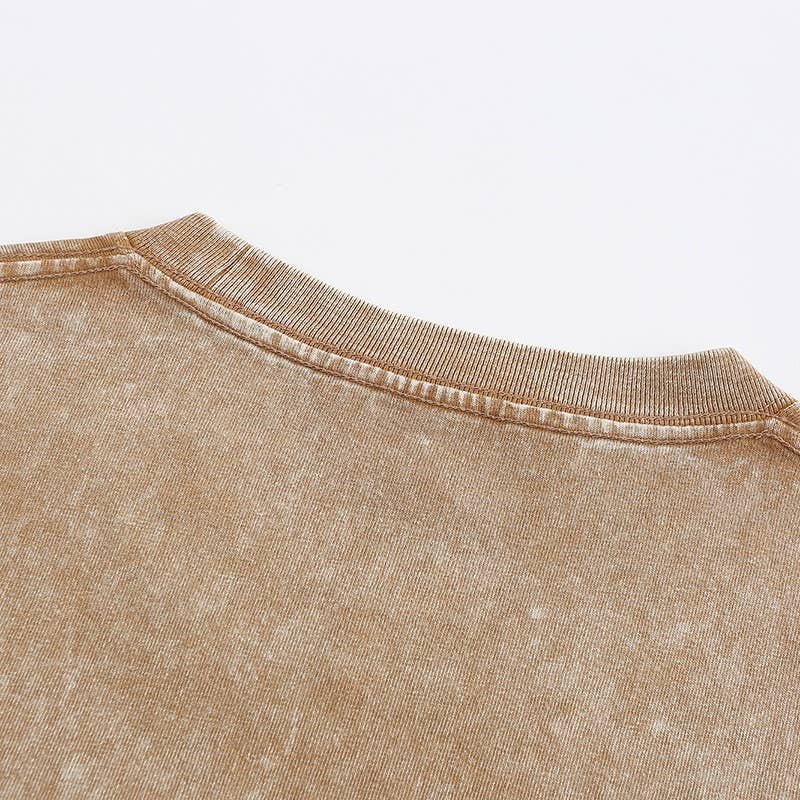 Vintage Washed Cotton Oversized T-Shirt