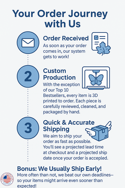 Articulating Crystal Dragon, 3D Printed, Fidget Toy