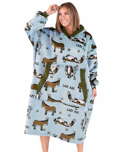 Lazy Ass Blanket Hoodie