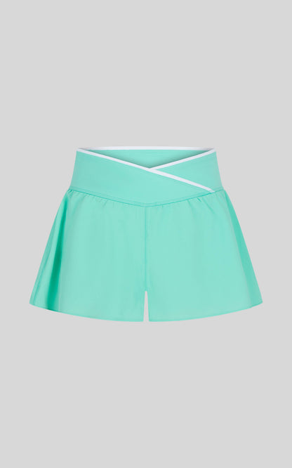 Girls Lightstreme Crossover Criss Cross Everyday Shorts