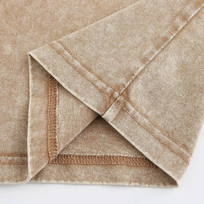 Vintage Washed Cotton Oversized T-Shirt