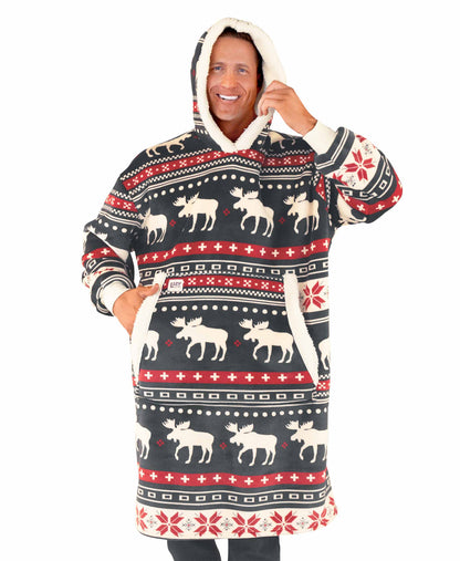 Cabin Fair Isle Blanket Hoodie