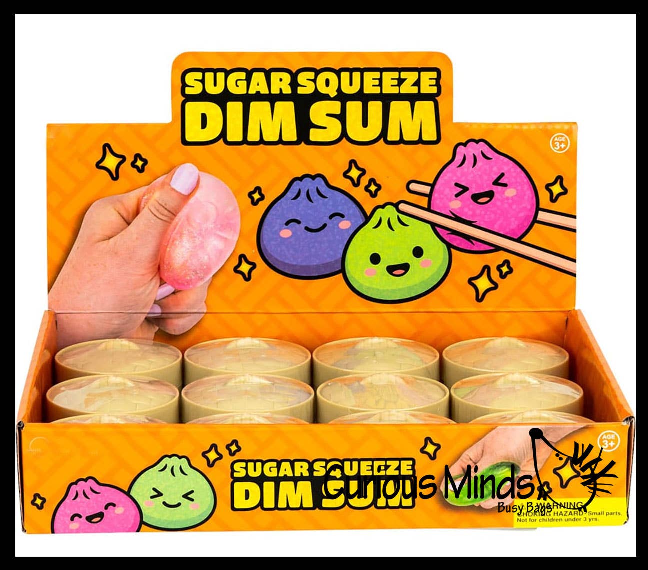 Sugar Dumpling Dim Sum Ball -  Thick Glue Stress Fidget
