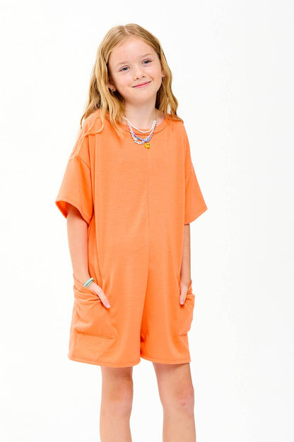 Low-Back Oversized Romper/Onesie
