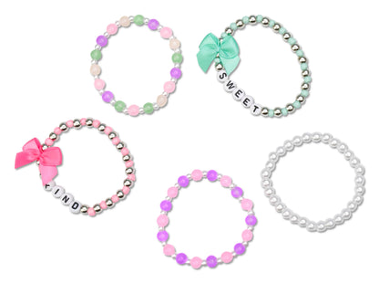 Fancy Bows Bracelet Set