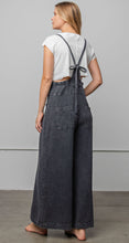 Black Faded Tie Back Jumpsuit