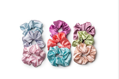 Oversized Satin Scrunchies 3 Pack