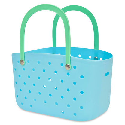 Blue Charm Tote Bag