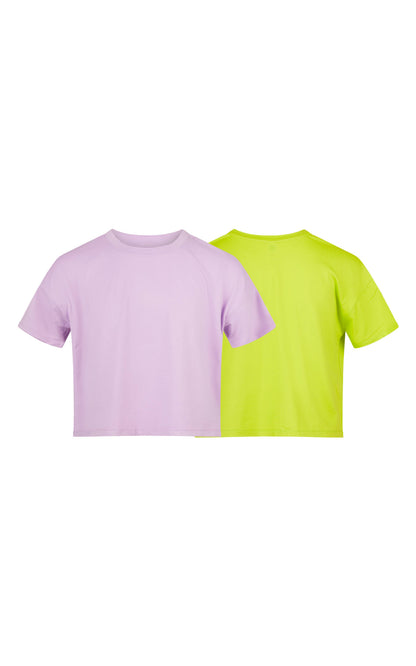 Youth Super Soft Deluxe Boxy Short Sleeve T-Shirts 2 Pack