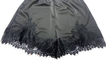 Lightweight Lace Trim Relaxed Fit Boxer Shorts