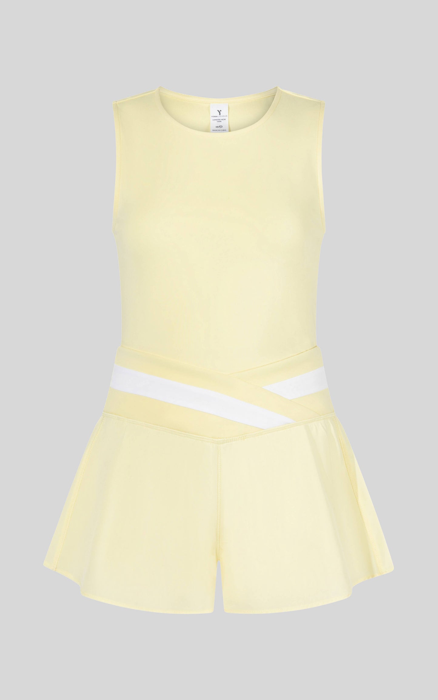 Tween Girls Tank Top, Sporty Crossover Skort, and Fanny Bag Set
