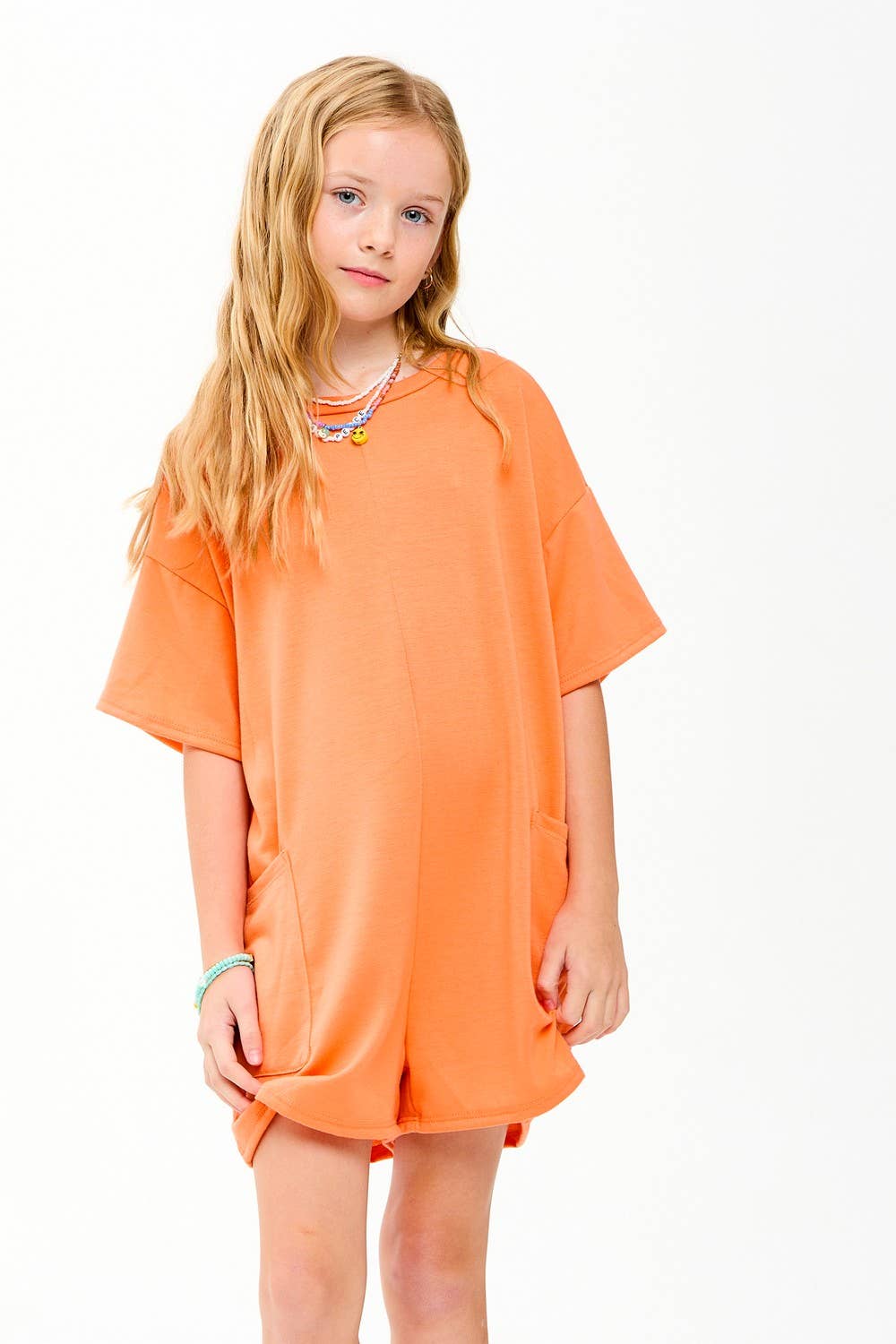 Low-Back Oversized Romper/Onesie