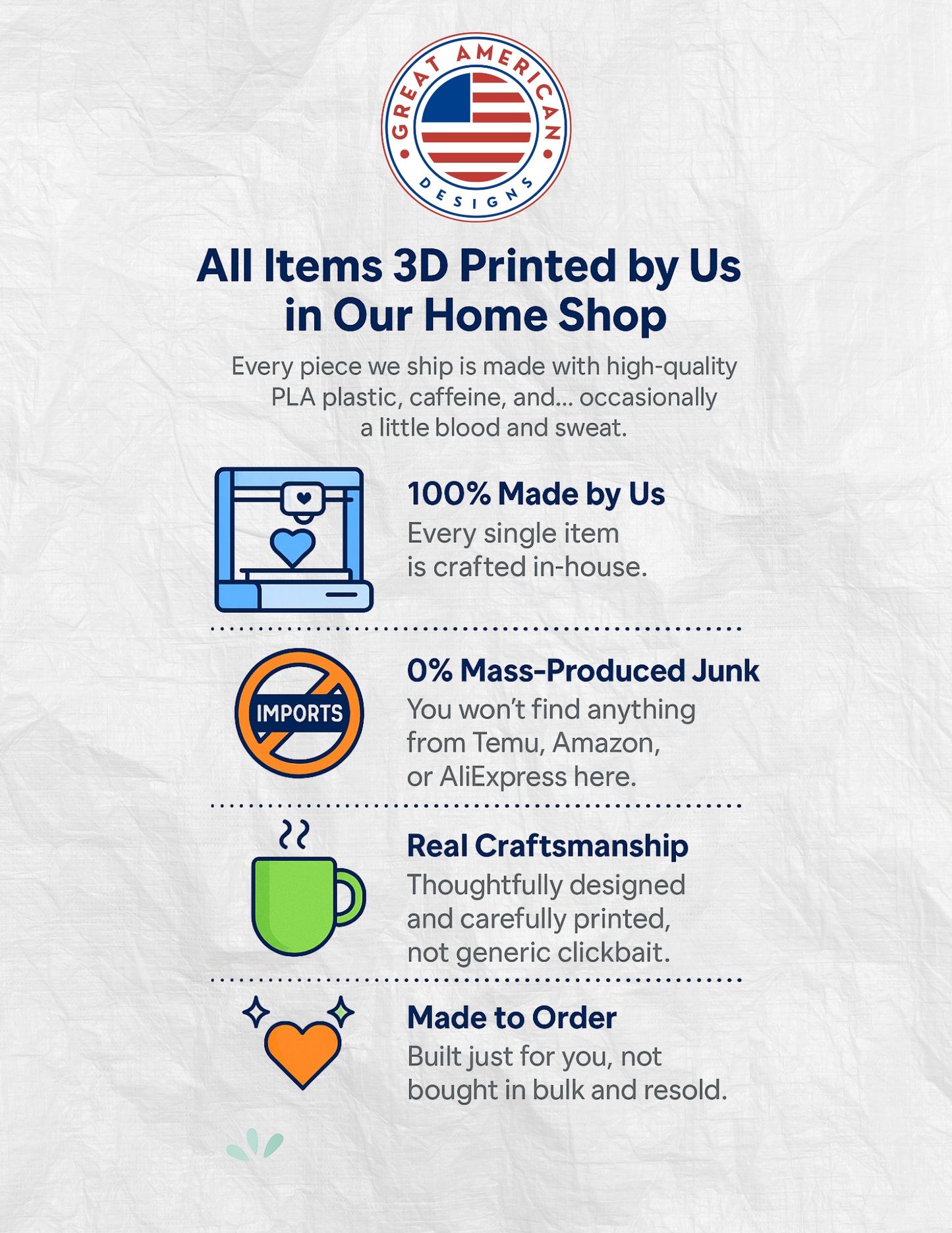 Articulating Crystal Dragon, 3D Printed, Fidget Toy