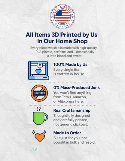 Articulating Crystal Dragon, 3D Printed, Fidget Toy